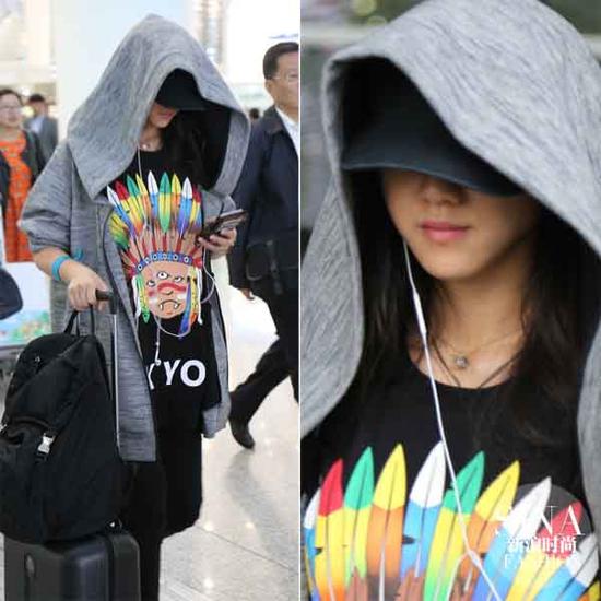 變身嘻哈辣媽的湯唯，感覺隨時(shí)能給大家來段饒舌