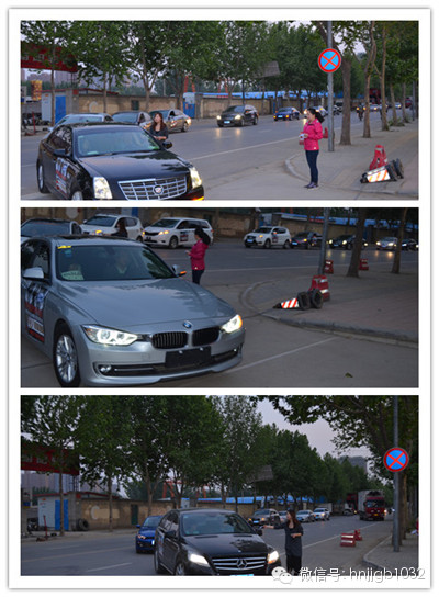 七點二十左右，43輛車分批駛入奧斯卡汽車影院并領取電影票。