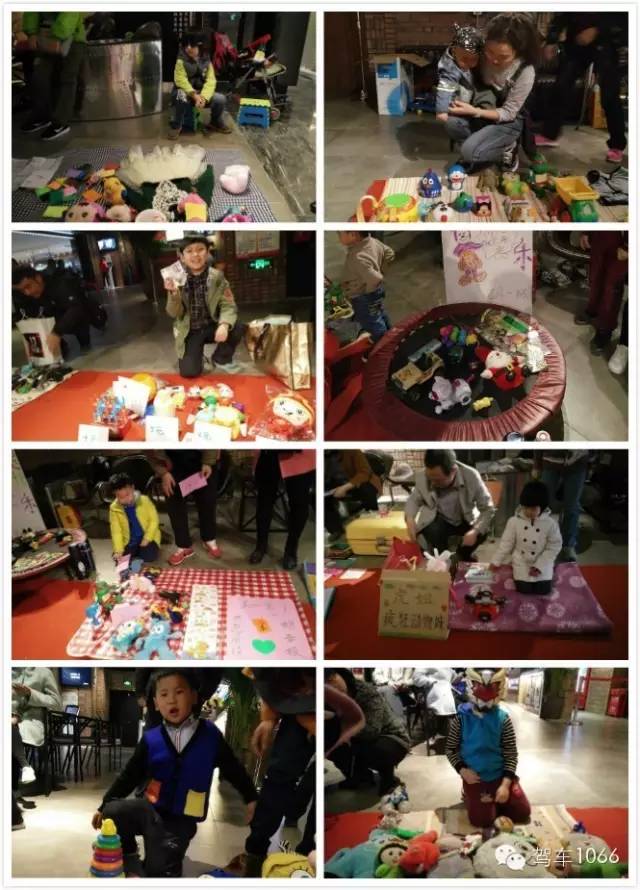 場面熱鬧非凡，小朋友們紛紛拿出自己的看家本領(lǐng)，來推銷自己的商品