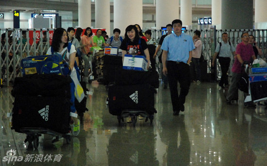 女排結束封訓返京調(diào)整