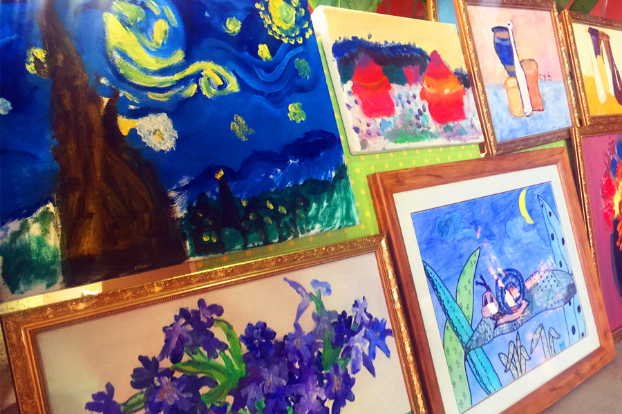 學生油畫作品 學生油畫作品