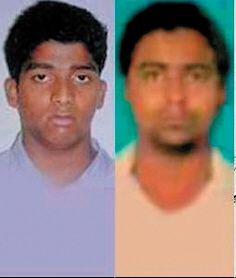 輪奸女記者一案中的兩名主要嫌疑犯。