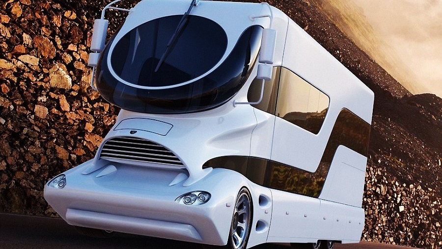 世界最豪華房車在迪拜開賣 世界最豪華房車在迪拜開賣