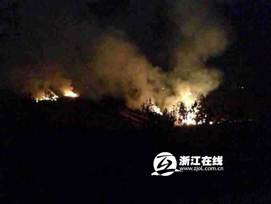 墜機(jī)現(xiàn)場圖片
