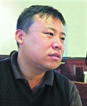 來自廣東的留學(xué)生馬博打算回國就業(yè)。（陳安 攝）