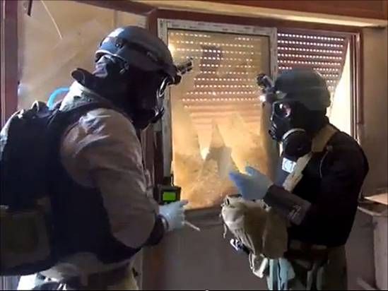 　敘利亞將遵守協(xié)議將剩余的化學武器于4月13日前運往拉塔基亞港。