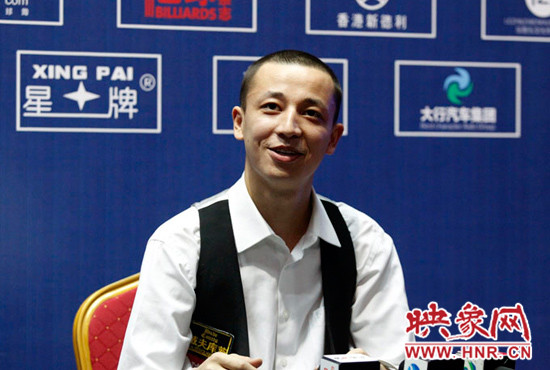 發(fā)布會(huì)上，中國業(yè)余選手帕如克很期待下一句的比賽