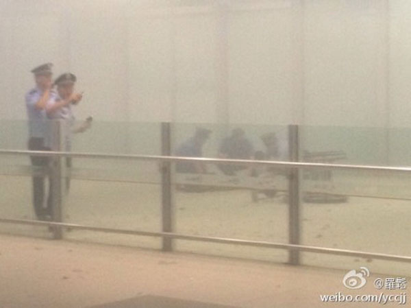 首都機(jī)場(chǎng)T3航站樓發(fā)生爆炸