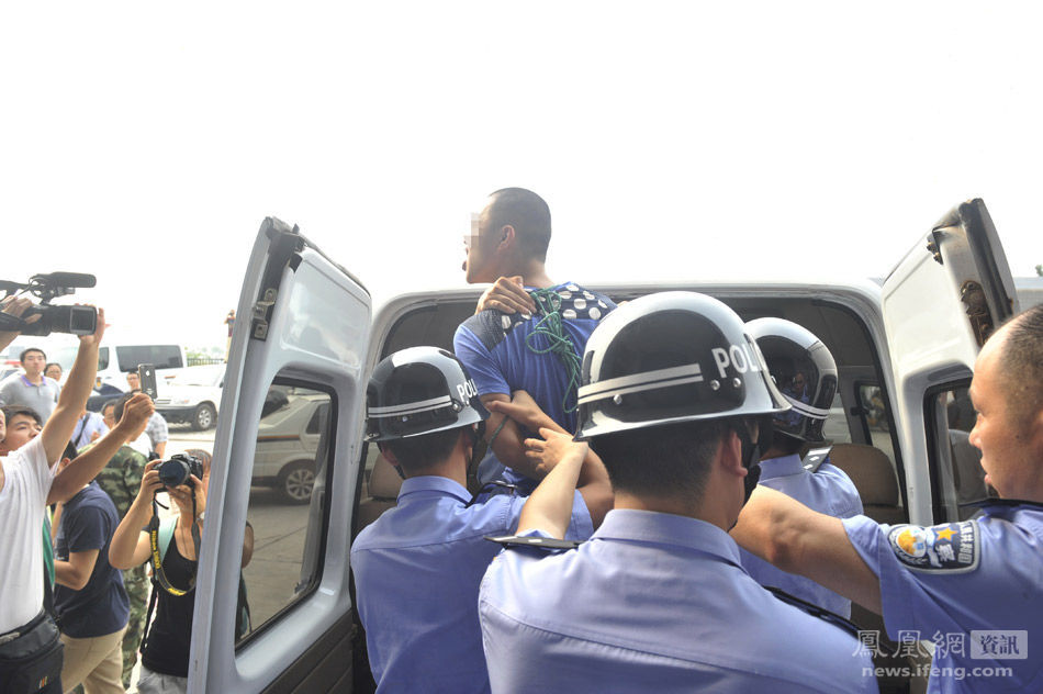 被槍決前的27歲毒販 被槍決前的27歲毒販