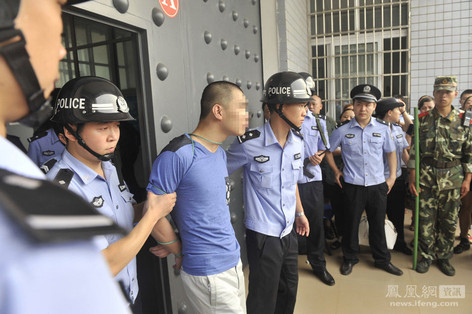 被槍決前的27歲毒販 被槍決前的27歲毒販