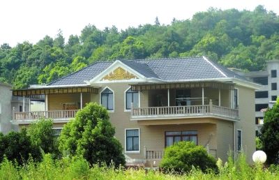 江西宜春，氣功大師王林在樟竹路紫薇山莊旁的別墅。圖/CFP