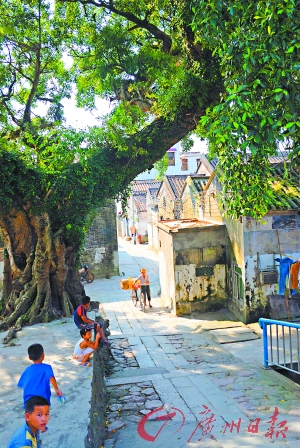 古鶴村的村落風貌保存完好,猶如一處“世外桃源 ”。