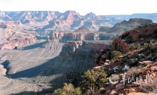 　　美國科羅拉多大峽谷是人生應(yīng)該去的50個(gè)地方之一。 新華社/路透