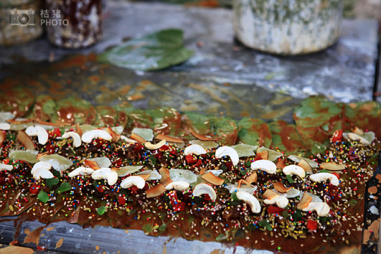 緬甸，繽紛的街邊平民小吃