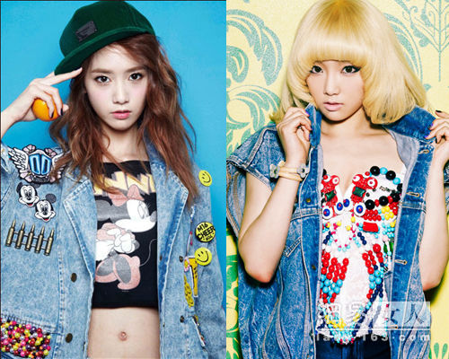 少女時代演繹新棒球衫高分穿搭 少女時代演繹新棒球衫高分穿搭