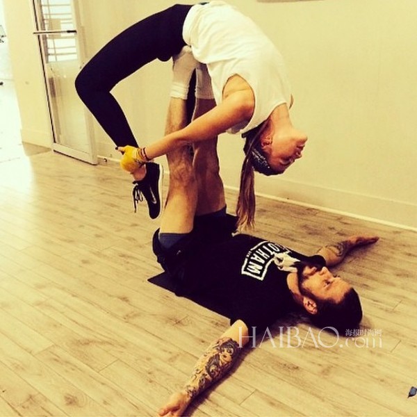 超?，旣惸取ち詹?(Maryna Linchuk) 近期健身私照