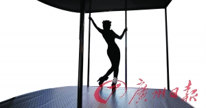 淋病是人類特有的疾病之一，性接觸是主要傳染形式。圖為美國一名性工作者在跳鋼管舞。