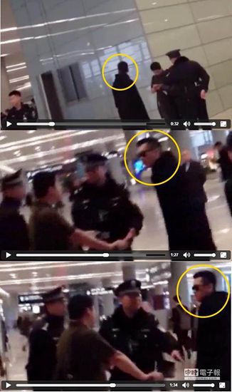 “爾康”周杰機(jī)場與他人吵架：你是二貨嗎？（圖）