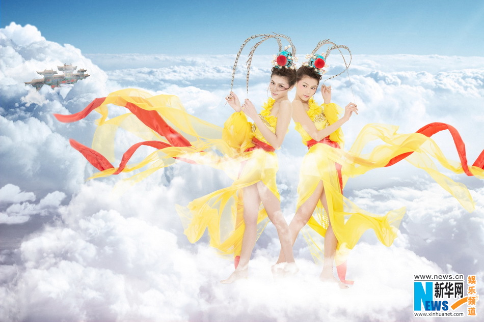 周秀娜美猴王造型曝光 金翎沖天杏目圓睜嬌俏可人 周秀娜美猴王造型曝光 金翎沖天杏目圓睜嬌俏可人