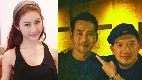 劉俐直認，當(dāng)日在澳門見面位男士，系太陽娛樂公司老板周焯華。