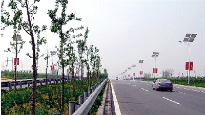 鄭新快速通道已建成通車。