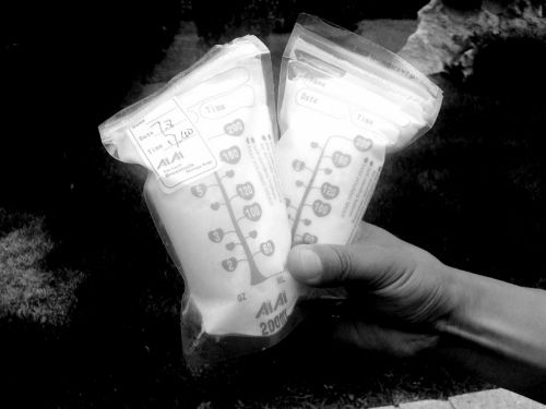 記者購買到的“人奶”。