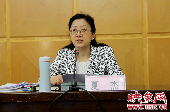 河南省委常委、組織部部長夏杰