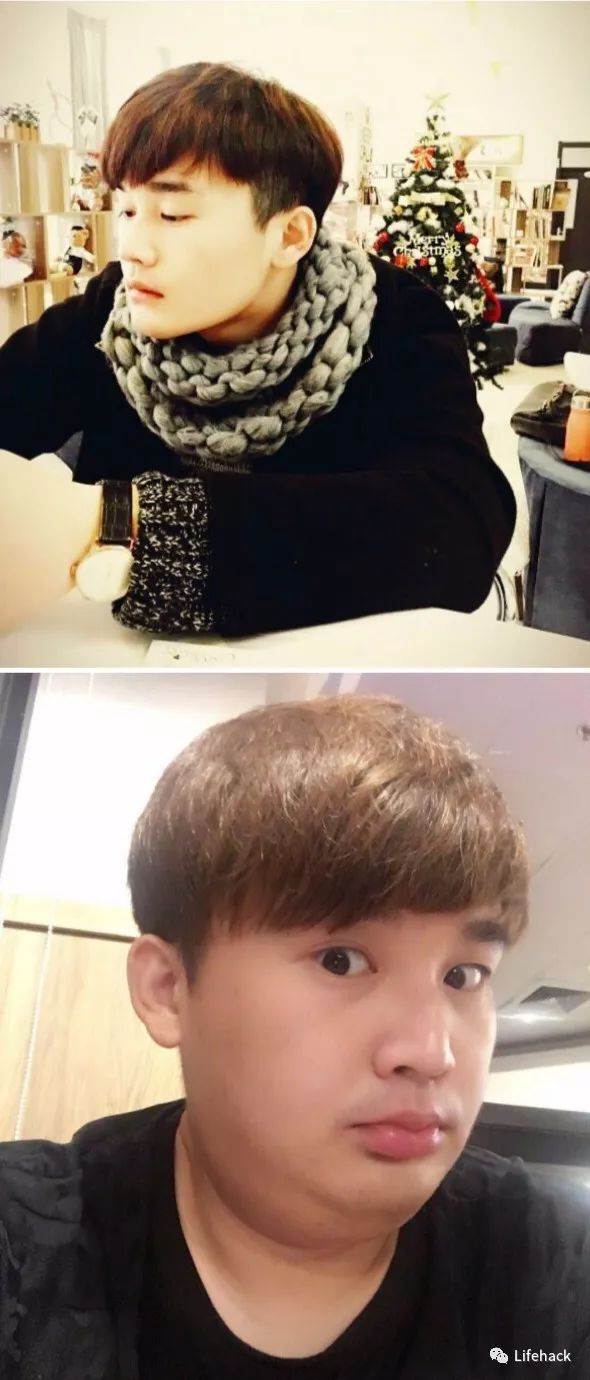 長胖20斤，臉型怎么變？這些例子看完扎心了！