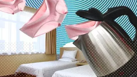 太惡心！女游客竟用酒店燒水壺煮自己的臟內(nèi)褲