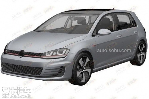 第7代高爾夫GTI申報圖曝光 第7代高爾夫GTI申報圖曝光