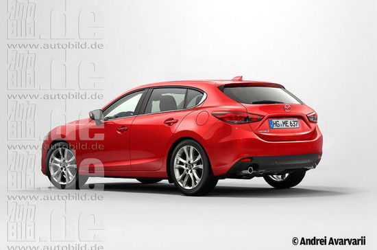 全新一代馬自達3曝光 全新一代馬自達3曝光