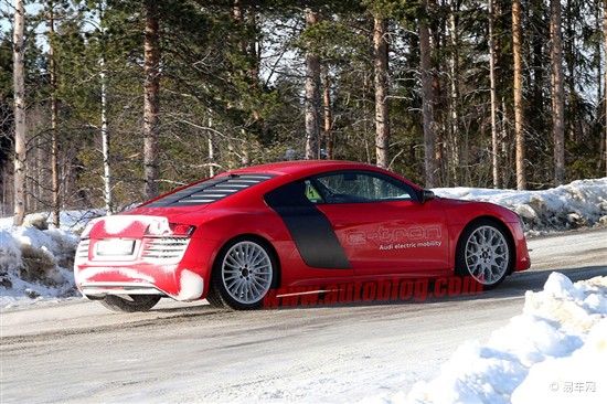 奧迪R8 e-tron測(cè)試諜照 奧迪R8 e-tron測(cè)試諜照