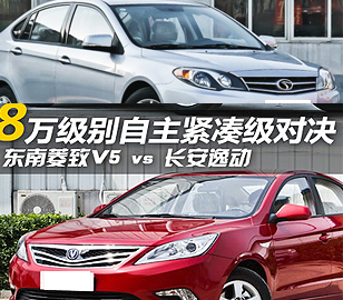 8萬元級自主對決！菱致V5對比長安逸動