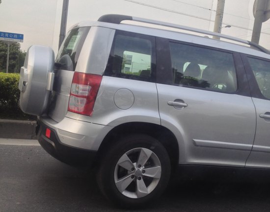 上海大眾國(guó)產(chǎn)斯柯達(dá)YETI路試諜照