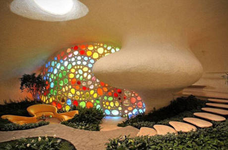 建筑師打造夢(mèng)幻鸚鵡螺房屋