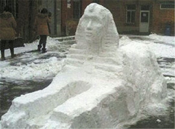 創(chuàng)意十足！日系列卡通雪人走紅