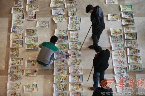 陜西高考美術閱卷現(xiàn)場曝光