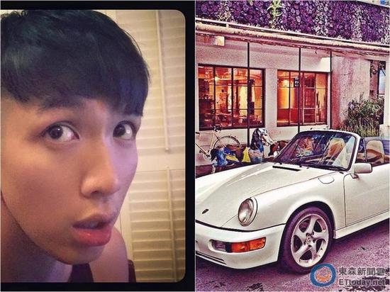 柯震東自己也擁有一輛法拉利跑車，但這次發(fā)生車禍并非他所駕駛，而出事后本人也沒做出說明。