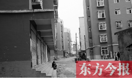 堯山景區(qū)隨處可見小產權房