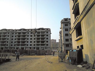 　適園雅居小區(qū)，已建起13棟住宅樓。