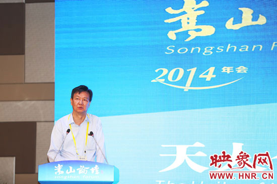 國務(wù)院發(fā)展研究中心原副主任、研究員盧中原演講。