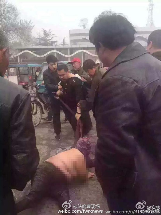 網友爆料 沖突現場