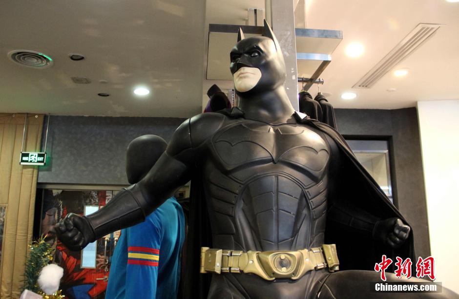 內(nèi)地動(dòng)漫熱經(jīng)久不衰 蝙蝠俠系列現(xiàn)西安一商場