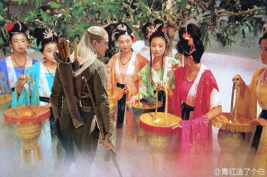 網(wǎng)友PS“中土東土聯(lián)誼會” 畫風優(yōu)美毫無違和感 網(wǎng)友PS“中土東土聯(lián)誼會” 畫風優(yōu)美毫無違和感