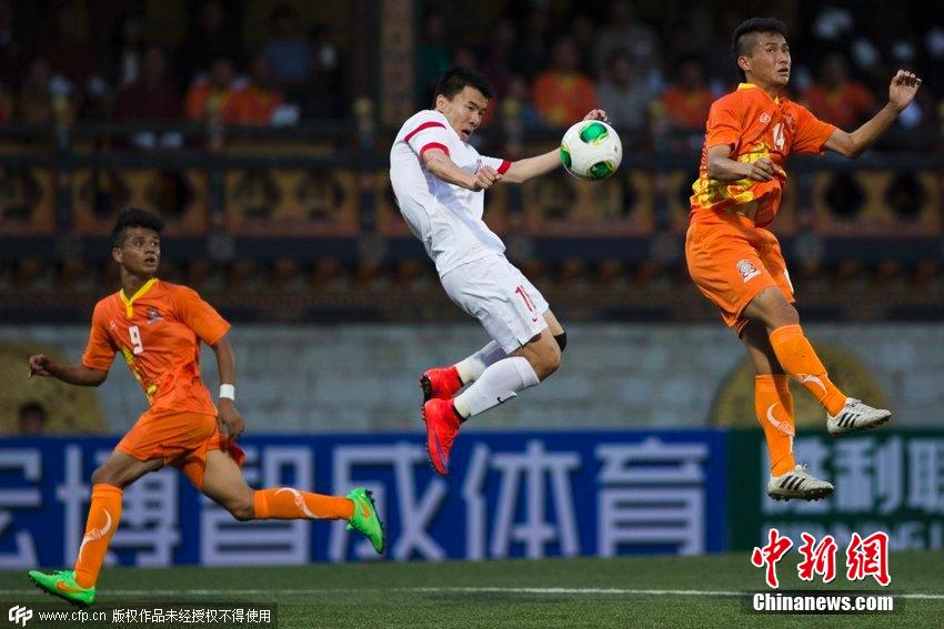 2018世界杯預(yù)選賽:中國6-0橫掃不丹 贏得開門紅 2018世界杯預(yù)選賽:中國6-0橫掃不丹 贏得開門紅