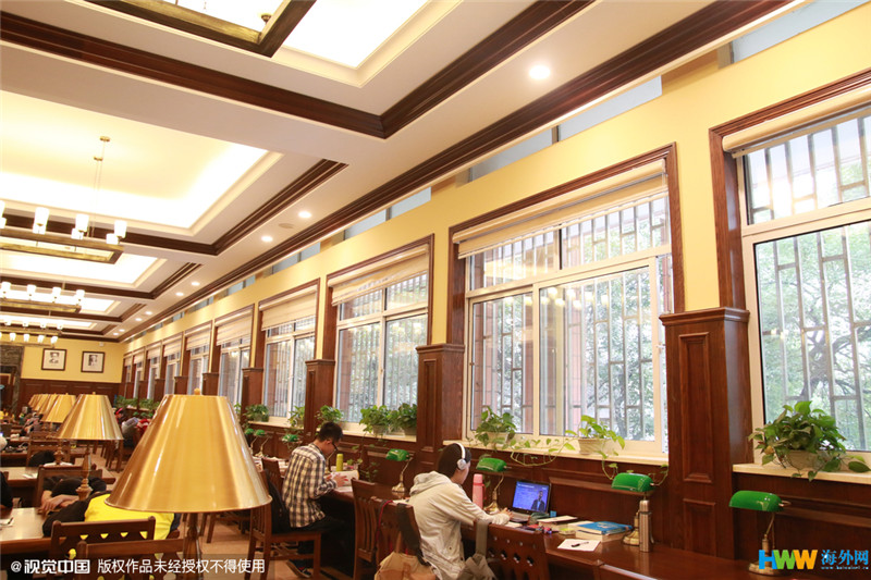 重慶大學(xué)改造翻新的“民國風(fēng)圖書館”走紅網(wǎng)絡(luò)，引得無數(shù)網(wǎng)友點贊