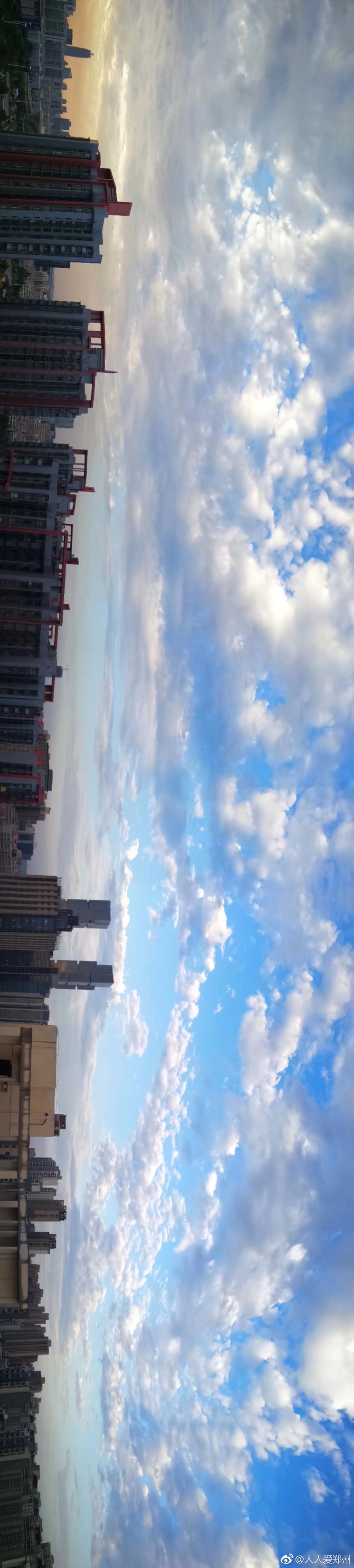 又被鄭州的藍(lán)天刷屏！隨便一拍就是手機(jī)壁紙