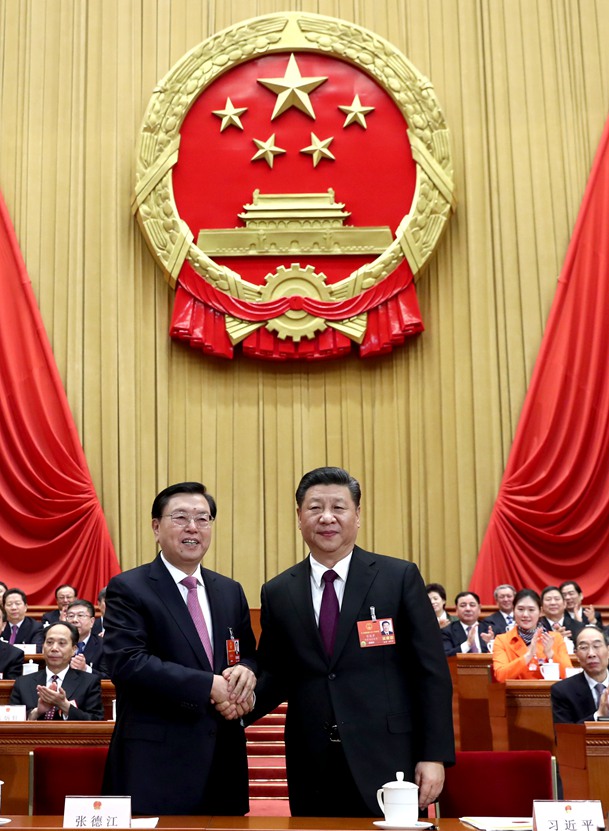 習近平當選國家主席、中央軍委主席