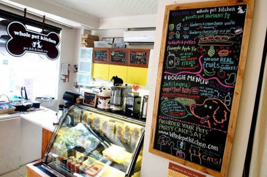 菲律賓另類咖啡館為寵物狗設菜單 鼓勵人狗同桌進餐(圖)