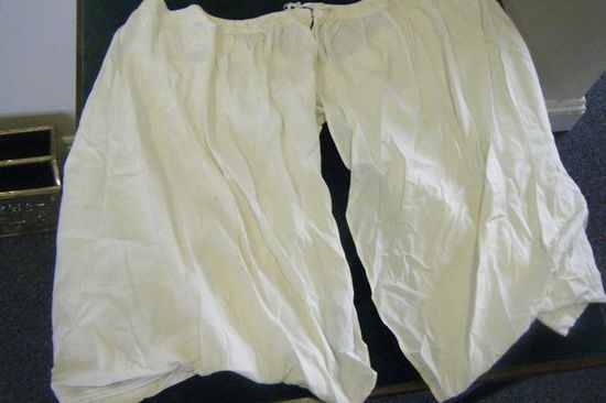 英維多利亞女王超大號(hào)短褲拍得6萬元 英維多利亞女王超大號(hào)短褲拍得6萬元